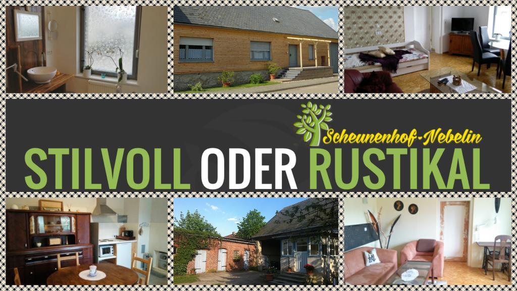 Appartement Scheunenhof Nebelin Extérieur photo